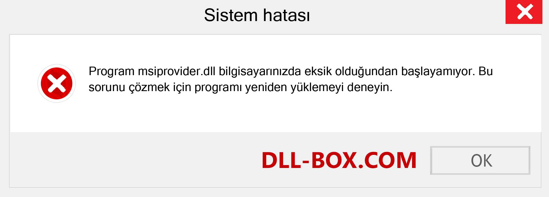 msiprovider.dll dosyası eksik mi? Windows 7, 8, 10 için İndirin - Windows'ta msiprovider dll Eksik Hatasını Düzeltin, fotoğraflar, resimler